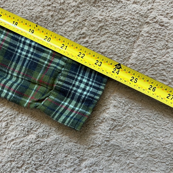Toad&Co Green Plaid Button Down Flannel Women’s Size S - Picture 7 of 7